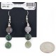 Certified Authentic Navajo .925 Sterling Silver Hooks Natural Jasper Native American Earrings 18072-52 Certified Authentic Navajo .925 Sterling Silver Hooks Natural Jasper Native American Earrings 18072-52