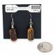 Certified Authentic Navajo .925 Sterling Silver Hooks Natural Tigers Eye Native American Earrings 18072-56 Certified Authentic Navajo .925 Sterling Silver Hooks Natural Tigers Eye Native American Earrings 18072-56