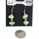 Certified Authentic Navajo .925 Sterling Silver Hooks Gaspeite Native American Earrings 18072-53 Certified Authentic Navajo .925 Sterling Silver Hooks Gaspeite Native American Earrings 18072-53