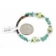 Certified Authentic Navajo Natural Turquoise Gaspeite Heishi Adjustable Wrap Native American Bracelet 12742-71 Certified Authentic Navajo Natural Turquoise Gaspeite Heishi Adjustable Wrap Native American Bracelet 12742-71