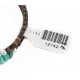 Certified Authentic Navajo Natural Turquoise Gaspeite Heishi Adjustable Wrap Native American Bracelet 12742-71 Certified Authentic Navajo Natural Turquoise Gaspeite Heishi Adjustable Wrap Native American Bracelet 12742-71