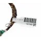 Navajo Natural Turquoise Graduated Melon Shell Heishi Adjustable Wrap Bracelet 12742-72 Navajo Natural Turquoise Graduated Melon Shell Heishi Adjustable Wrap Bracelet 12742-72