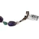 Certified Authentic Navajo Natural Amethyst Turquoise Heishi Adjustable Wrap Native American Bracelet 12742-73 Certified Authentic Navajo Natural Amethyst Turquoise Heishi Adjustable Wrap Native American Bracelet 12742-73