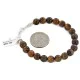 Certified Authentic Navajo .925 Sterling Silver Natural Tigers Eye Native American Bracelet 12907-1 Certified Authentic Navajo .925 Sterling Silver Natural Tigers Eye Native American Bracelet 12907-1