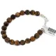 Certified Authentic Navajo .925 Sterling Silver Natural Tigers Eye Native American Bracelet 12907-1 Certified Authentic Navajo .925 Sterling Silver Natural Tigers Eye Native American Bracelet 12907-1