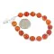 Certified Authentic .925 Sterling Silver Navajo Natural Carnelian Native American Bracelet 12742-201 Certified Authentic .925 Sterling Silver Navajo Natural Carnelian Native American Bracelet 12742-201