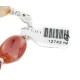 Certified Authentic .925 Sterling Silver Navajo Natural Carnelian Native American Bracelet 12742-203