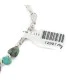 Certified Authentic .925 Sterling Silver Navajo Natural Turquoise and Multicolor Stones Native American Bracelet 12907-3 Certified Authentic .925 Sterling Silver Navajo Natural Turquoise and Multicolor Stones Native American Bracelet 12907-3
