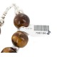 Certified Authentic .925 Sterling Silver Natural Tigers Eye Native American Necklace 790106-64