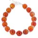 Certified Authentic .925 Sterling Silver Navajo Natural Carnelian Native American Bracelet 12742-201 Certified Authentic .925 Sterling Silver Navajo Natural Carnelian Native American Bracelet 12742-201