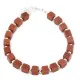 Certified Authentic .925 Sterling Silver Navajo Natural Goldstone Native American Bracelet 12907-4