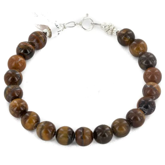 Certified Authentic Navajo .925 Sterling Silver Natural Tigers Eye Native American Bracelet 12907-1 Certified Authentic Navajo .925 Sterling Silver Natural Tigers Eye Native American Bracelet 12907-1