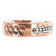 Handmade Certified Authentic Navajo Pure .925 Sterling Silver and Copper Native American Bracelet 12902-5 Handmade Certified Authentic Navajo Pure .925 Sterling Silver and Copper Native American Bracelet 12902-5