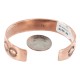 Handmade Bear Paw Certified Authentic Navajo Pure .925 Sterling Silver and Copper Native American Bracelet 12902-4 Handmade Bear Paw Certified Authentic Navajo Pure .925 Sterling Silver and Copper Native American Bracelet 12902-4