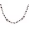 Certified Authentic .925 Sterling Silver White Howlite Amethyst Native American Necklace 15349-14