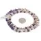 Certified Authentic .925 Sterling Silver White Howlite Amethyst Native American Necklace 15349-14