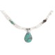 Certified Authentic Navajo .925 Sterling Silver White Howlite Native American Necklace 25232-2 Certified Authentic Navajo .925 Sterling Silver White Howlite Native American Necklace 25232-2