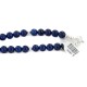 Certified Authentic .925 Sterling Silver Navajo Natural Lapis Lazuli Native American Necklace 25286-4