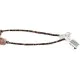 Certified Authentic Navajo .925 Sterling Silver Natural Agate Hematite Turquoise Native American Necklace 750122-4