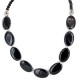 Certified Authentic Navajo .925 Sterling Silver Natural Black Onyx Native American Necklace 25287-2 Certified Authentic Navajo .925 Sterling Silver Natural Black Onyx Native American Necklace 25287-2