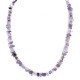 Certified Authentic Navajo .925 Sterling Silver Natural Turquoise Amethyst Chain Native American Necklace 15917-20