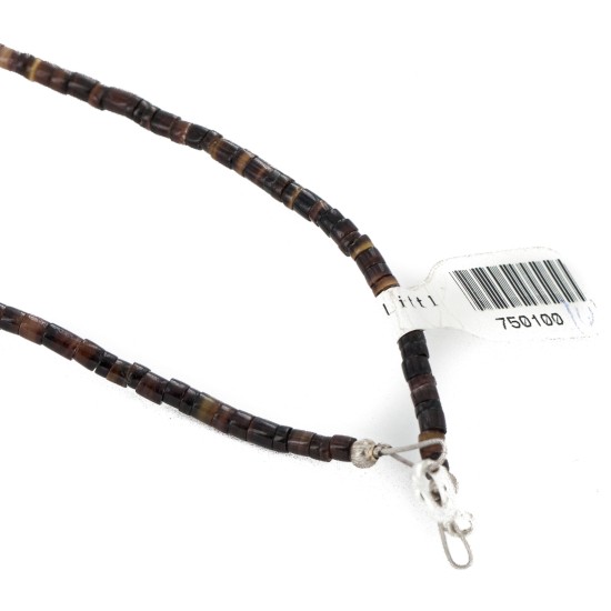 Certified Authentic Navajo .925 Sterling Silver Natural Turquoise Coral Native American Necklace 750100-16 Certified Authentic Navajo .925 Sterling Silver Natural Turquoise Coral Native American Necklace 750100-16