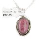 Certified Authentic .925 Sterling Silver Handmade Navajo Natural Charoite Native American Necklace  12885-4