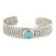 Handmade Navajo Nickel Natural Turquoise Bracelet NB151203013537 Handmade Navajo Nickel Natural Turquoise Bracelet NB151203013537