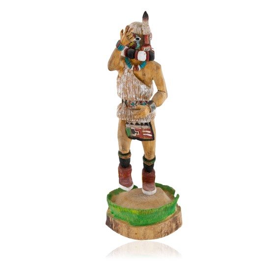 $1140 Handmade Certified Authentic Hopi Old Oraibi Heheya Native American Kachina 10888