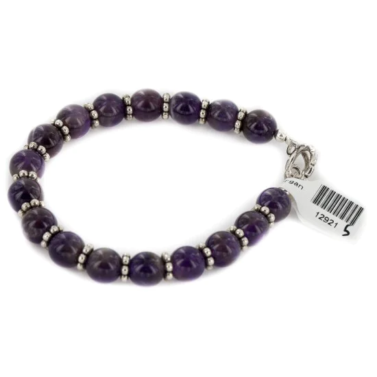 Navajo Nickel Natural Amethyst Bracelet NB151218011721 Navajo Nickel Natural Amethyst Bracelet NB151218011721