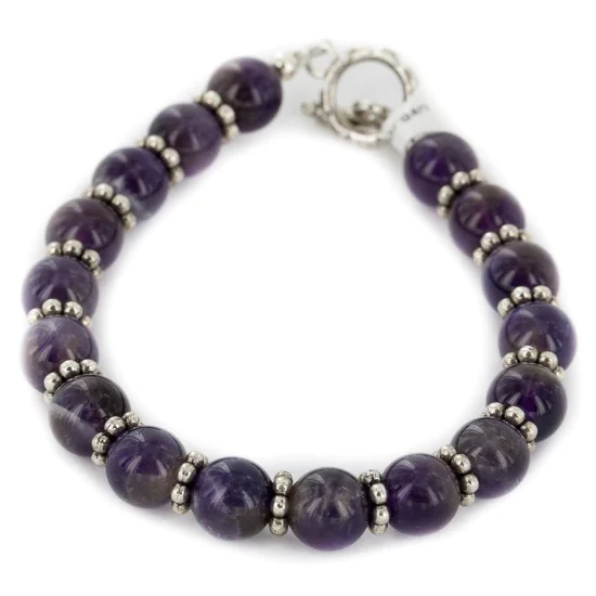 Navajo Nickel Natural Amethyst Bracelet NB151218011721 Navajo Nickel Natural Amethyst Bracelet NB151218011721