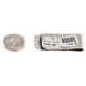 Handmade Certified Authentic Navajo Nickel and .925 Sterling Silver Natural Gaspeite Native American Money Clip 11249-3