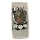 Handmade Certified Authentic Navajo Nickel and .925 Sterling Silver Natural Jasper Native American Money Clip 11250-51 Handmade Certified Authentic Navajo Nickel and .925 Sterling Silver Natural Jasper Native American Money Clip 11250-51