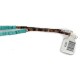 $470 Handmade Certified Authentic .925 Sterling Silver Navajo Natural Turquoise Native American Necklace 15390-15275