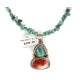 .925 Sterling Silver Certified Authentic Navajo Natural Turquoise Spiny Oyster Black Onyx Native American Necklace 15018-5-15781 .925 Sterling Silver Certified Authentic Navajo Natural Turquoise Spiny Oyster Black Onyx Native American Necklace 15018-5-15781