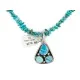 .925 Sterling Silver Navajo Certified Authentic Turquoise Native American Necklace 15215-1577 .925 Sterling Silver Navajo Certified Authentic Turquoise Native American Necklace 15215-1577