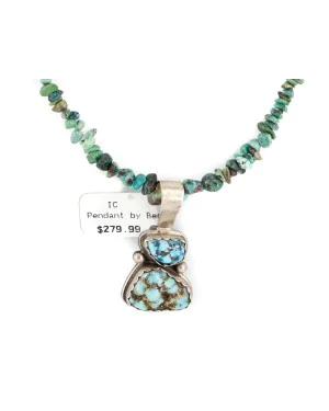 .925 Sterling Silver Navajo Certified Authentic Turquoise Pink Quartz Native American Necklace 15029-15794-5 .925 Sterling Silver Navajo Certified Authentic Turquoise Pink Quartz Native American Necklace 15029-15794-5