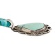 .925 Sterling Silver Certified Authentic Navajo Natural Turquoise Native American Necklace 14798-5-15398