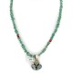 .925 Sterling Silver Certified Authentic Navajo Natural Turquoise Coral Native American Necklace 15040-23-790102 .925 Sterling Silver Certified Authentic Navajo Natural Turquoise Coral Native American Necklace 15040-23-790102