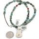 .925 Sterling Silver Navajo Turquoise Coral Necklace NB151210215816