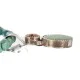 .925 Sterling Silver Certified Authentic Navajo Natural Turquoise Spiny Oyster Native American Necklace 14164-13-15781