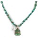 .925 Sterling Silver Navajo Turquoise Necklace 740111-15929-10 .925 Sterling Silver Navajo Turquoise Necklace 740111-15929-10