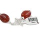 Certified Authentic Navajo Nickel Natural Carnelian Native American Bracelet 12931-2 Certified Authentic Navajo Nickel Natural Carnelian Native American Bracelet 12931-2