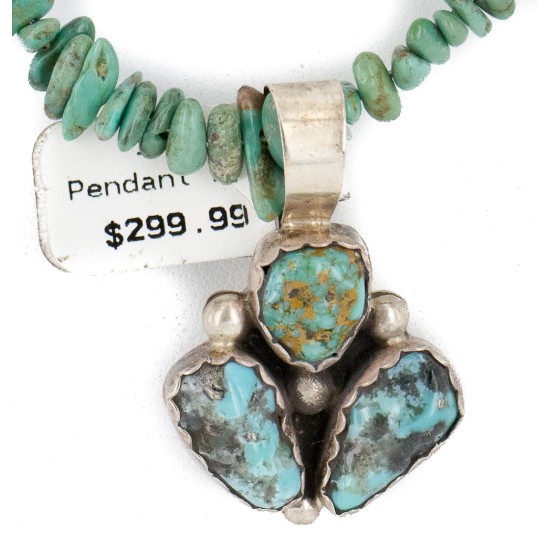 .925 Sterling Silver Certified Authentic Navajo Natural Turquoise Coral Native American Necklace 15040-23-790102 .925 Sterling Silver Certified Authentic Navajo Natural Turquoise Coral Native American Necklace 15040-23-790102
