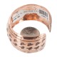 Handmade Horse Certified Authentic Navajo Pure Copper Native American Bracelet 12942-2
