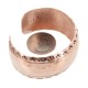 Handmade Certified Authentic Hammered Navajo Pure Copper Native American Bracelet 12941