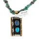 12kt Gold Filled .925 Sterling Silver Handmade Certified Authentic Navajo White and Turquoise Lapis Native American Necklace 24150-15956-3 12kt Gold Filled .925 Sterling Silver Handmade Certified Authentic Navajo White and Turquoise Lapis Native American Necklace 24150-15956-3