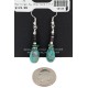 Certified Authentic Navajo .925 Sterling Silver Hooks Dangle Natural Turquoise Native American Earrings 18106-8 All Products NB151215025615 18106-8 (by LomaSiiva)