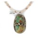 .925 Sterling Silver Navajo Certified Authentic White Howlite Native American Necklace 12926-4-25289 .925 Sterling Silver Navajo Certified Authentic White Howlite Native American Necklace 12926-4-25289