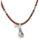 Vintage Style Buffalo Nickel and .925 Sterling Silver Handmade Certified Authentic Navajo Natural Turquoise Goldstone Native American Necklace 24412-2-16076-8 Vintage Style Buffalo Nickel and .925 Sterling Silver Handmade Certified Authentic Navajo Natural Turquoise Goldstone Native American Necklace 24412-2-16076-8